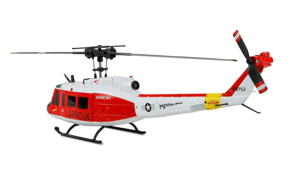 UH-1 z boku